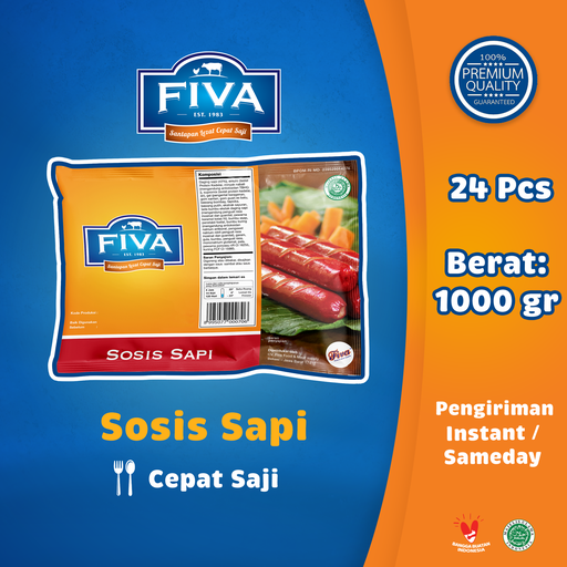 Sosis Sapi 1000 g Retail