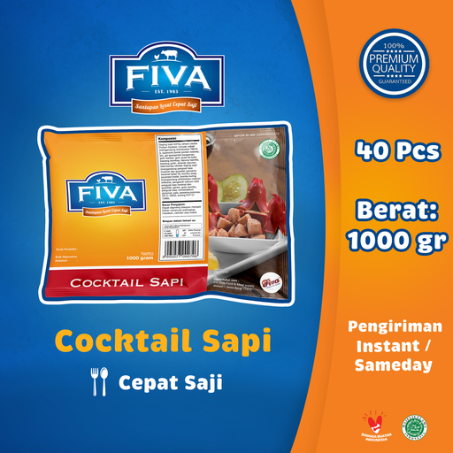 Sosis Sapi Cocktail 1000 g Retail